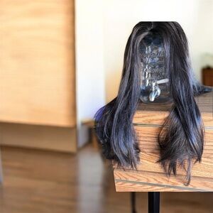 Mi Luxurious Dark Brown Women's Hair Wig